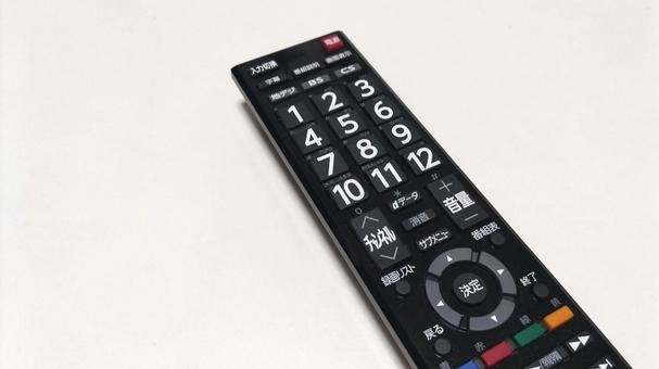 テレビのリモコン テレビのリモコンの写真