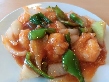 Photo, ebi chilli, shrimp chili sauce, shrimp, 