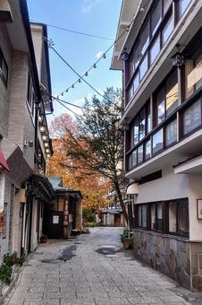 伊香保温泉石段街 路地 伊香保温泉石段街 路地 伊香保温泉,石段街,路地の写真素材