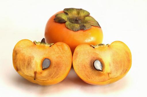 富有柿 食べ物,果物,柿の写真素材