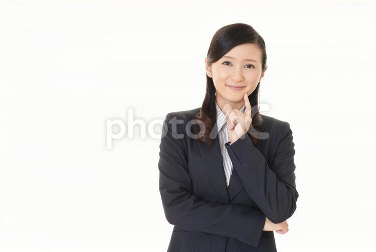 微笑むビジネスウーマン 女性,ビジネスウーマン,女の写真素材