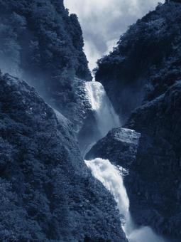 富山県-称名滝 富山県-称名滝 称名滝,滝,国指定名勝の写真素材