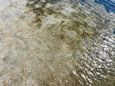 上から見た海面 上から見た海面の写真