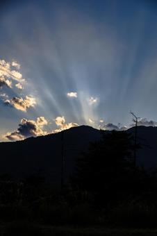夕暮れ 夕暮れの写真