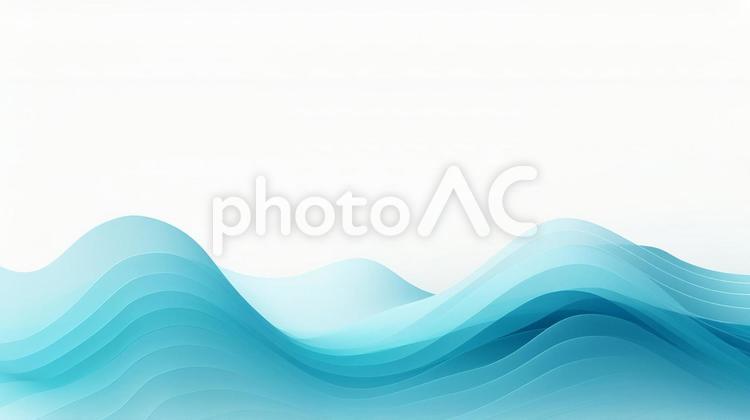 水の曲線デザイン　グラフィック合成素材 水,曲線,波の写真素材