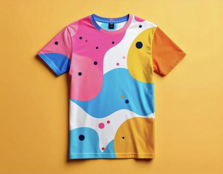 カラフルTシャツ カラフルTシャツの写真