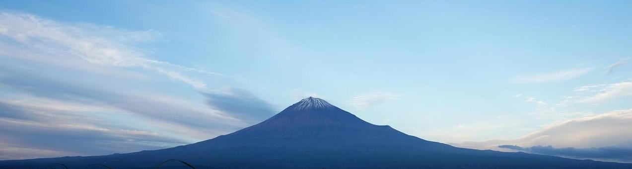 富士山 富士山,雪,世界遺産の写真素材