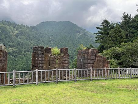 東洋のマチュピチュ 東洋のマチュピチュ 愛媛県,新居浜,別子銅山の写真素材