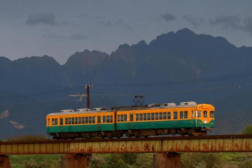 富山地方鉄道10030形、10043編成 富山地方鉄道,本線,地鉄の写真素材