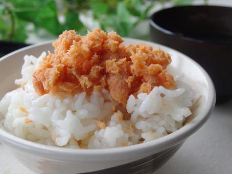 ほぐし鮭 鮭フレーク ほぐし鮭 鮭フレーク ほぐし鮭,鮭フレーク,ふりかけの写真素材