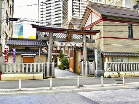 大阪曽根崎の露天神社 大阪曽根崎の露天神社 露天神社,大阪,曽根崎の写真素材