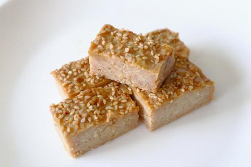 おせち料理　のし鶏（松風焼き）　手作り おせち料理,正月,手作りの写真素材