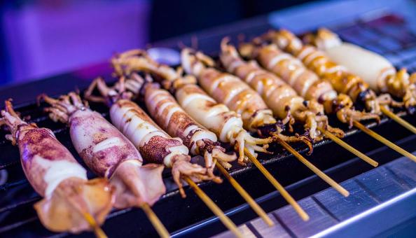 イカ焼き イカ焼きの写真