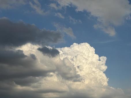 入道雲 入道雲の写真