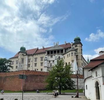 クラクフの街並み クラクフの街並み クラクフの街並み,クラクフ,krakówの写真素材