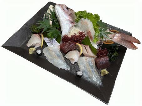 タイのお造り タイのお造り 鯛,お造り,刺身の写真素材