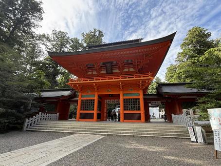 香取神宮 楼門 香取神宮 楼門 香取神宮,楼門,門の写真素材