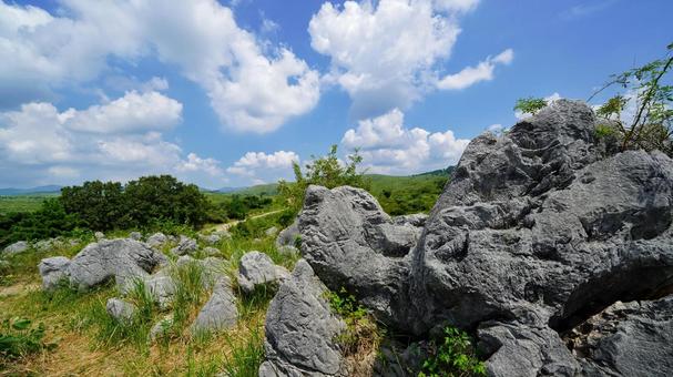 日本三大カルスト台地 日本三大カルスト台地の写真