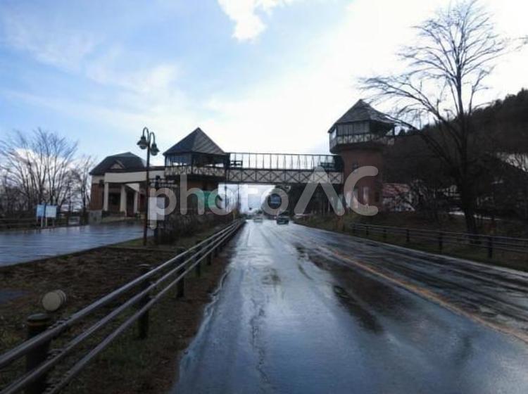 群馬　草津温泉の町並み　54 群馬,草津,温泉の写真素材