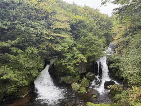 龍頭の瀧 龍頭,滝,瀧の写真素材