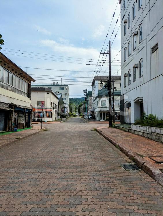 北海道　阿寒湖周辺の街並み 北海道,北海道旅行,阿寒湖周辺の写真素材