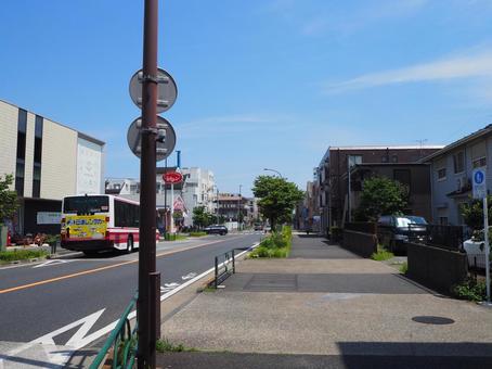Photo, komae street, higashiizumi, komae city, 