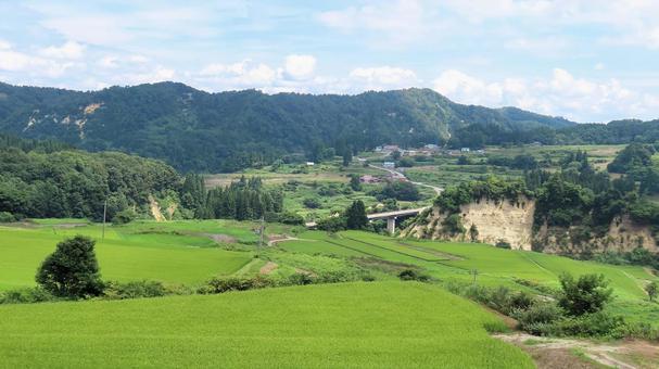 山形県大蔵村の風景I 山形県大蔵村の風景Iの写真