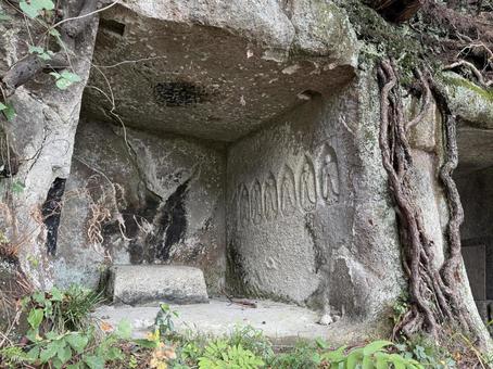 松島の雄島の岩窟 宮城県,松島,渡月橋の写真素材