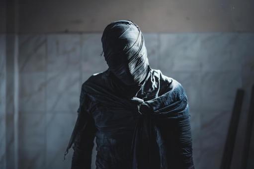 ハロウィンに映えるミイラ男コス ハロウィンに映えるミイラ男コスの写真