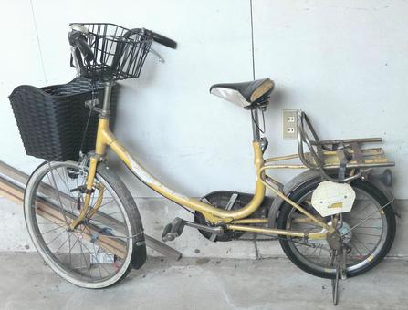 ママチャリ ママチャリ ママチャリ,自転車,チャリの写真素材