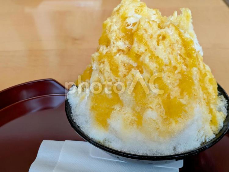 夏イメージ（かき氷）1 夏,真夏,初夏の写真素材