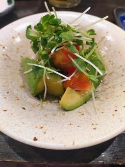 アボカドとトマトのサラダ アボカドとトマトのサラダの写真