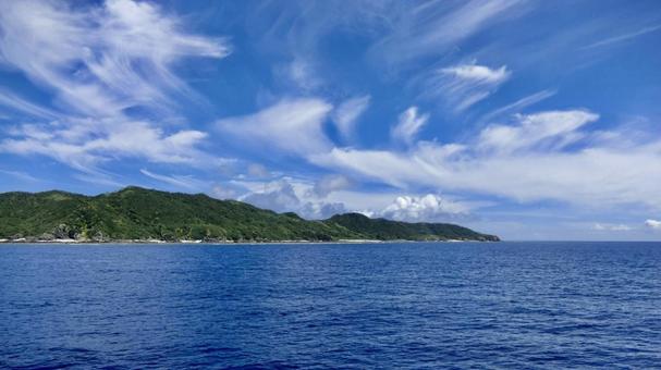 Photo, summer, sea, mountain, 
