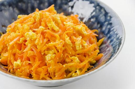 ニンジンシリシリ ニンジンシリシリ,人参シリシリ,シリシリの写真素材