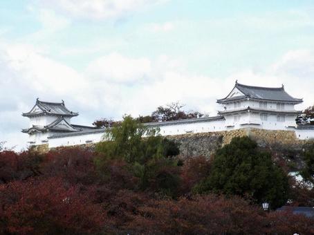 【風景写真】姫路城の風景 【風景写真】姫路城の風景の写真