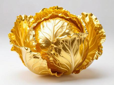 金のキャベツの写真