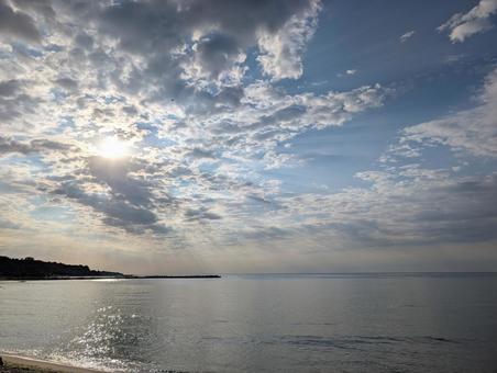 Photo, sun, cloud, black sea, 