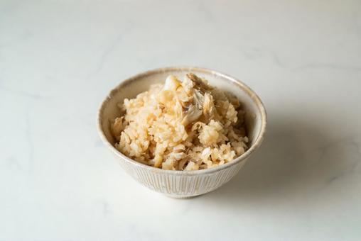白テーブルの鯛めし 鯛めし,タイ,鯛の写真素材