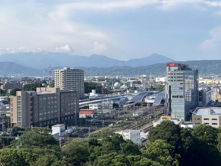 小田原市の小田原駅周辺 小田原駅,小田原市,小田原の写真素材