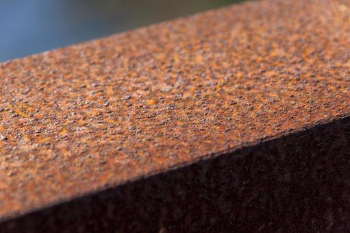 工事用鉄柱2 鉄,錆,背景の写真素材