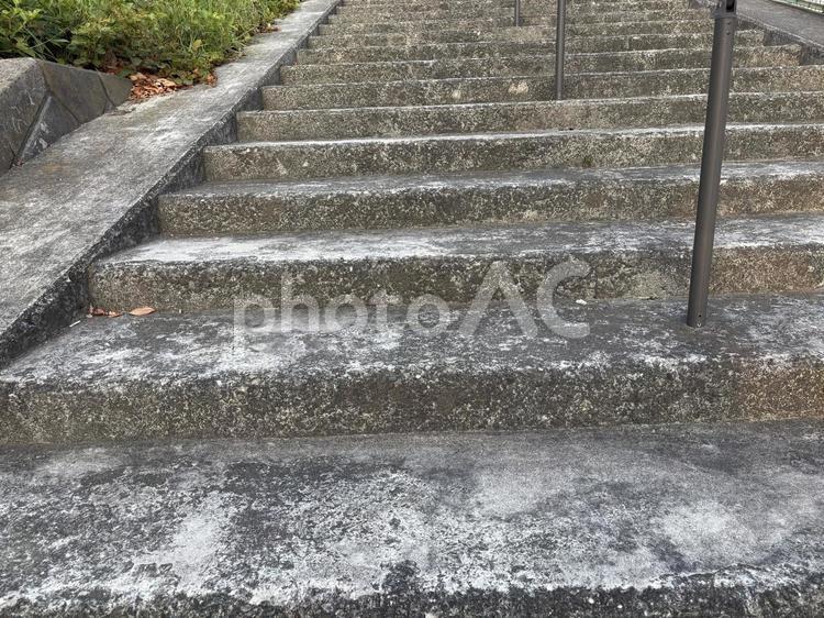 コンクリートの階段 階段,コンクリート,屋外の写真素材