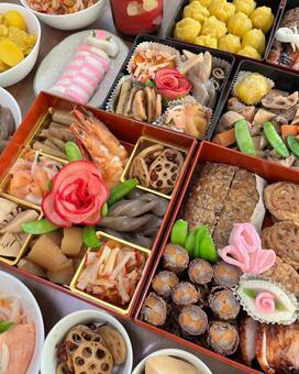 お節料理01 お節料理,おせち料理,御節料理の写真素材