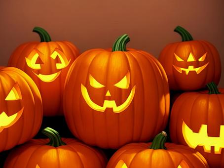 ハロウィン　パンプキンの写真