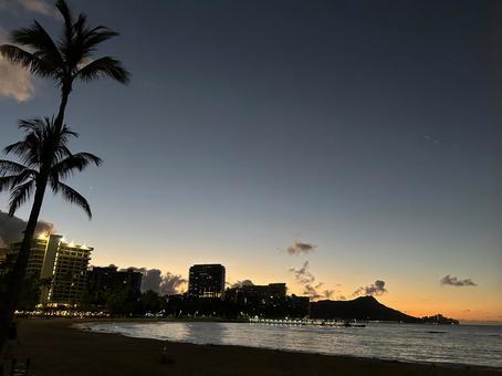 ハワイ ハワイ ハワイ,ワイキキ,ホノルルの写真素材
