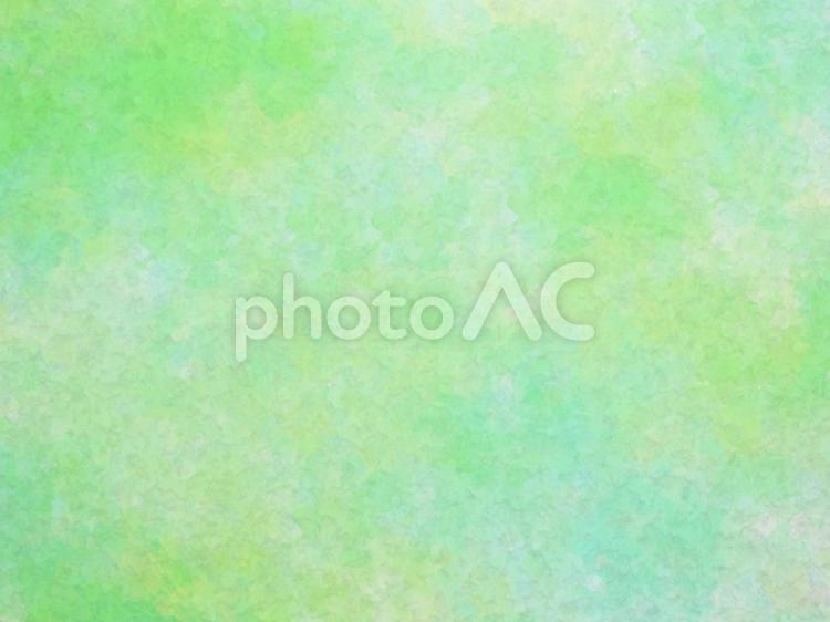 やさしい新緑イメージの水彩和紙の背景素材 背景,緑,水彩の写真素材