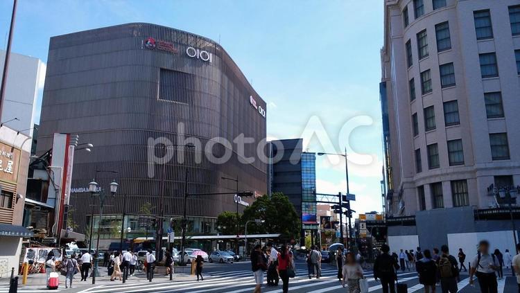 なんば駅周辺　地下鉄　大阪 なんば駅,周辺,なんば駅周辺の写真素材