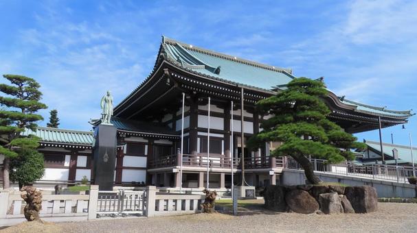 日泰寺　本堂　ラーマ5世の銅像 日泰寺,覚王山,日本の写真素材