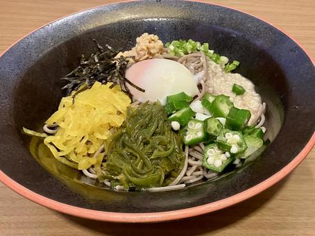 食べ物 そば 食べ物 そば 食べ物,そば,つゆの写真素材