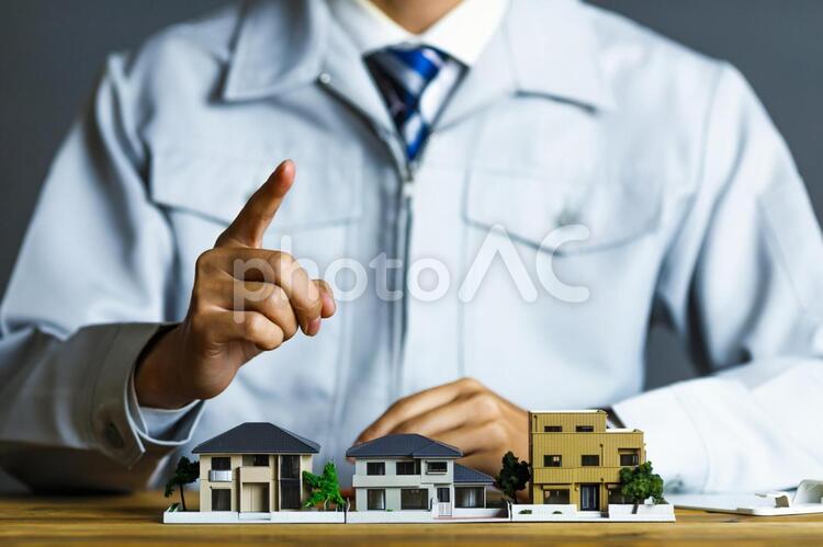 住宅イメージ 住宅,家,建築の写真素材