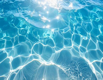 水面のテクスチャの写真